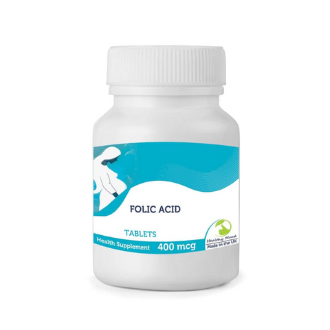 Folic Acid 400mcg B9 Tablets