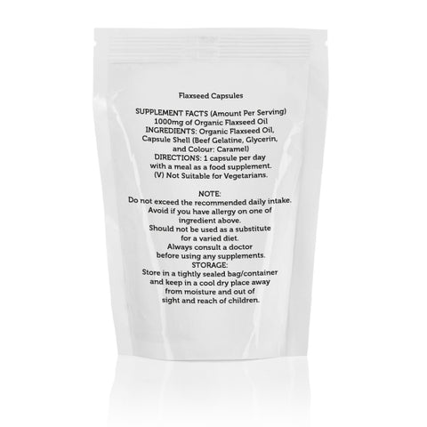 Flaxseed Linseed oil 1000mg Capsules