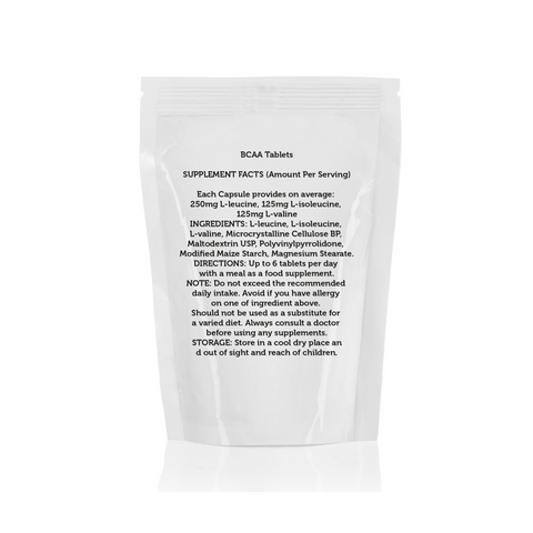 BCAA Branched Chain Amino Acid Tablets