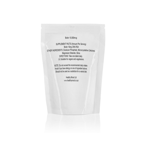 Biotin 10,000mcg 235mg Tablets