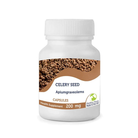 Celery Seed Powder 200mg Capsules