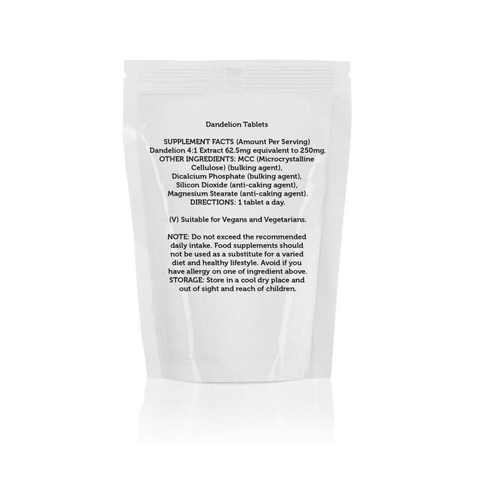 Dandelion Leaf Extract Tablets