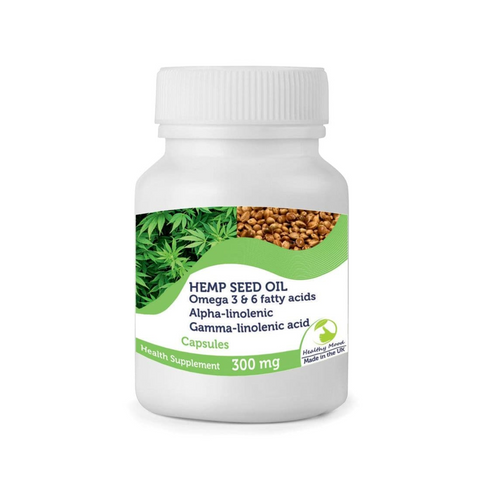 Hemp Seed Oil 300mg Capsules