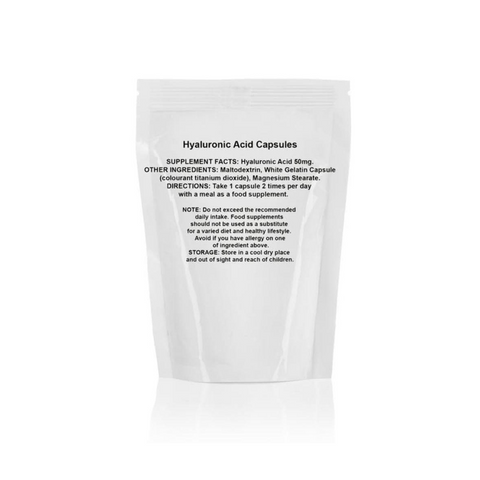 Hyaluronic Acid 50mg Capsules