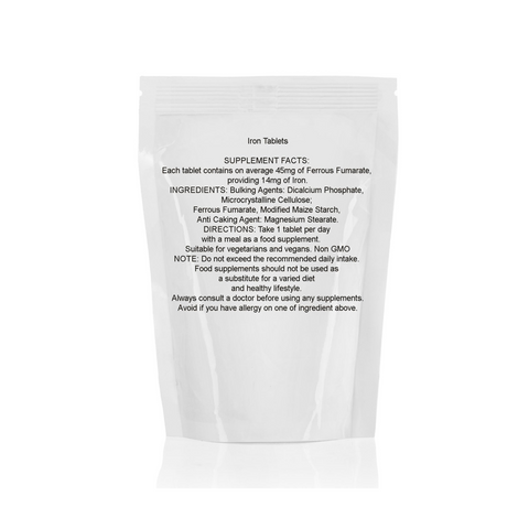 Iron Mineral 14 mg Tablets