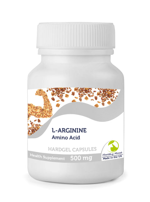 L-Arginine Amino Acid 750mg Capsules