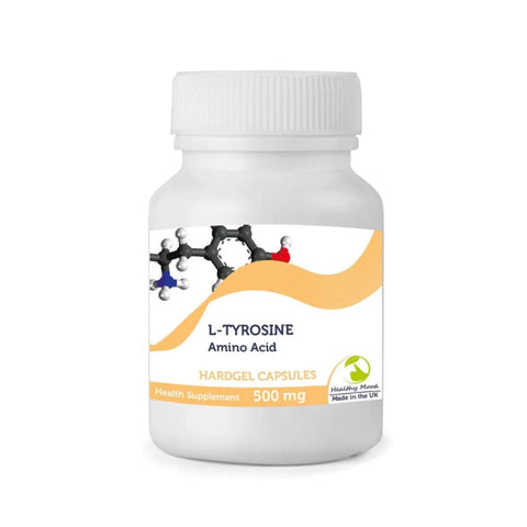 L-Tyrosine Amino Acid 500mg Capsules