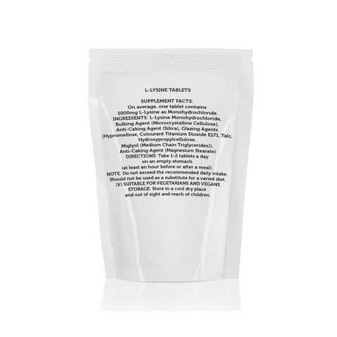 L-lysine HCL 1000mg Tablets