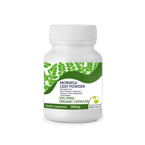 Moringa Leaf Veg 500mg Capsules