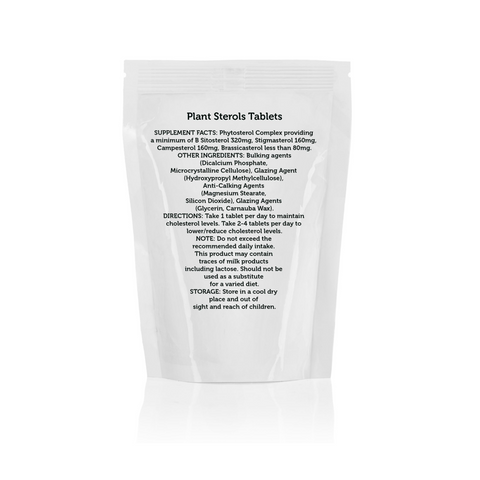 Beta Plant Sterols 800mg Tablets