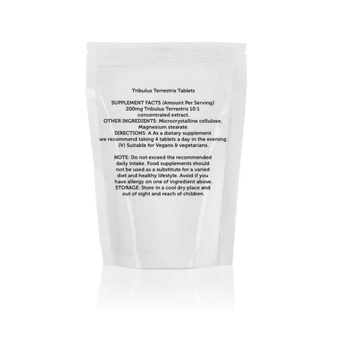 Tribulus Terrestris 2000mg Extract Tablets