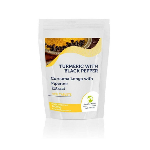 Turmeric with Black Pepper 1400mg Tablets