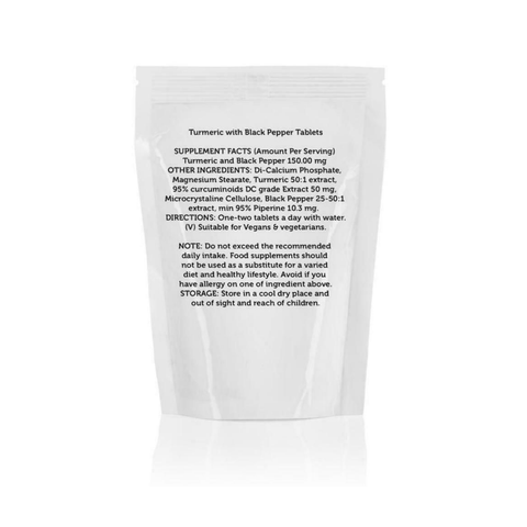 Turmeric with Black Pepper 1400mg Tablets