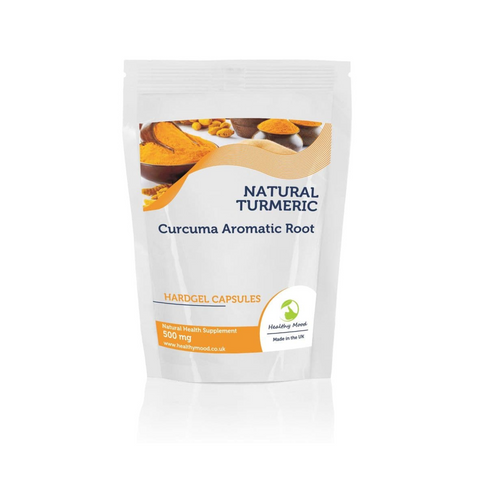 Turmeric Aromatic Curcuma Root 500mg Capsules