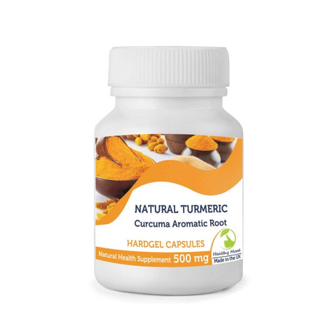 Turmeric Aromatic Curcuma Root 500mg Capsules