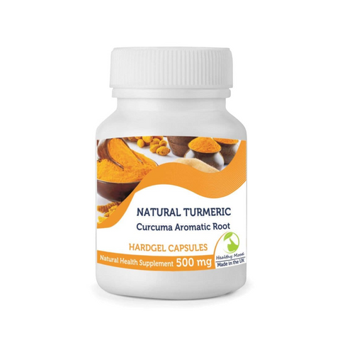 Turmeric Aromatic Curcuma Root 500mg Hardgel Capsules