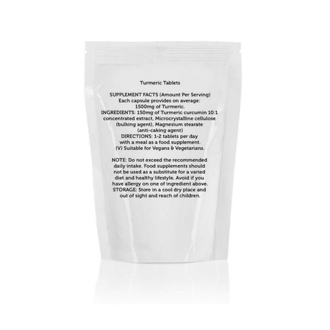 Turmeric Tablets Extract 1500mg