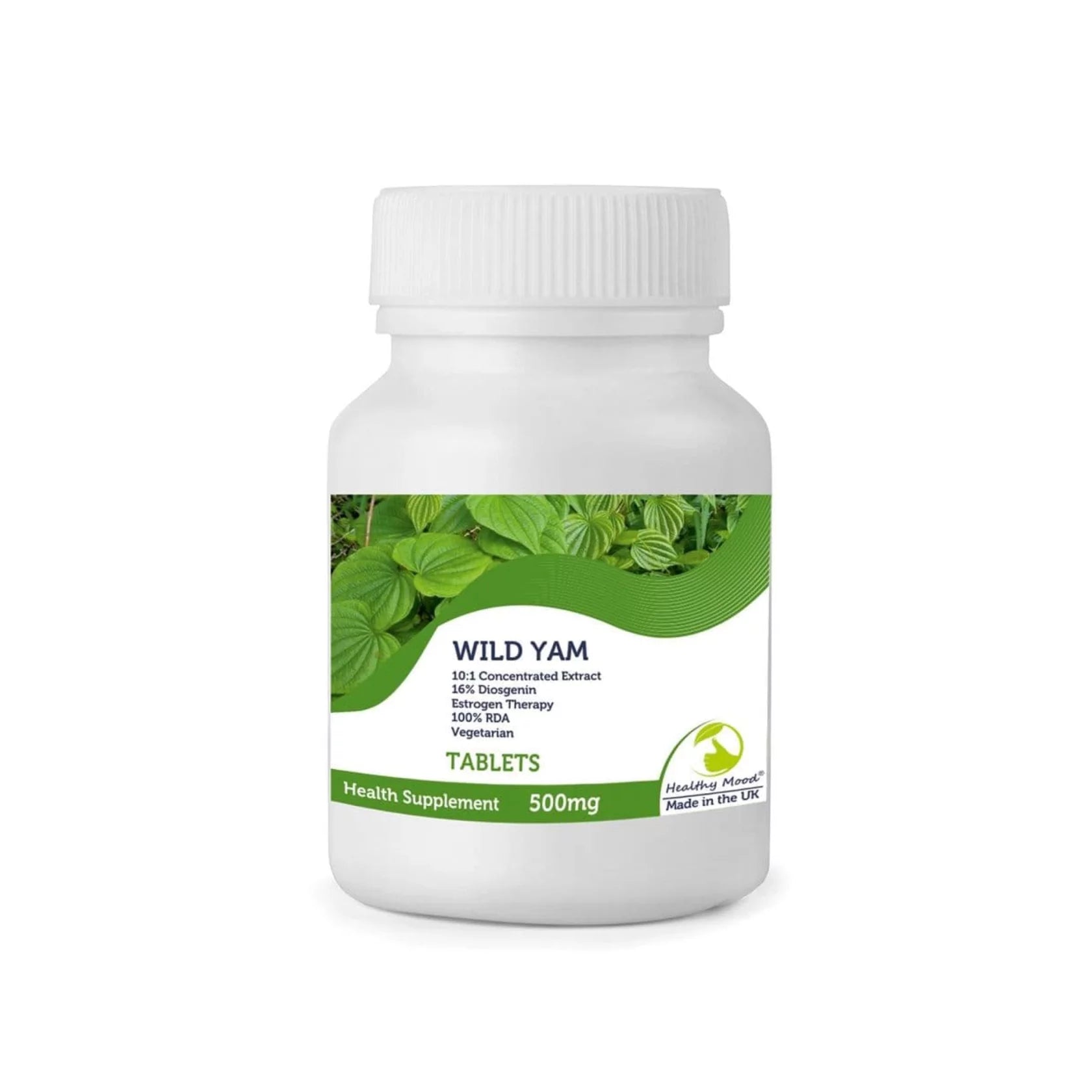 Wild Yam 500mg Tablets