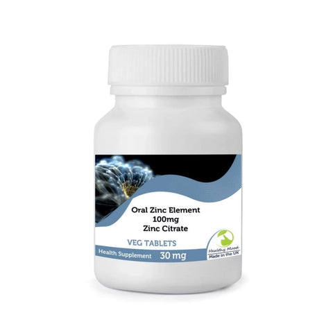 Zinc Citrate 30mg Zn Element Tablets