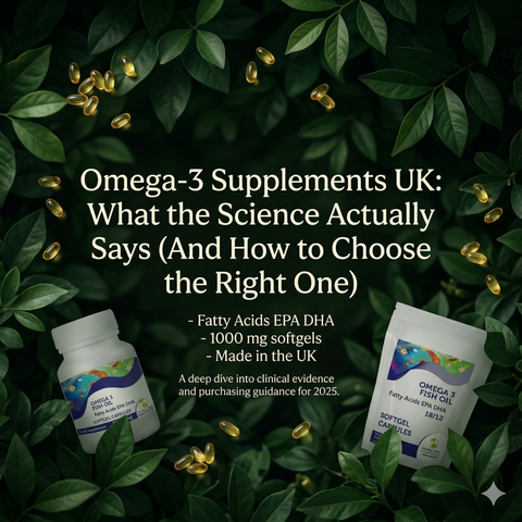 Omega-3 Supplements UK: What the Science Actually Says (And How to Choose the Right One)
