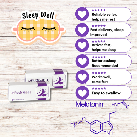 Melatonin x30 Tablets Ukr