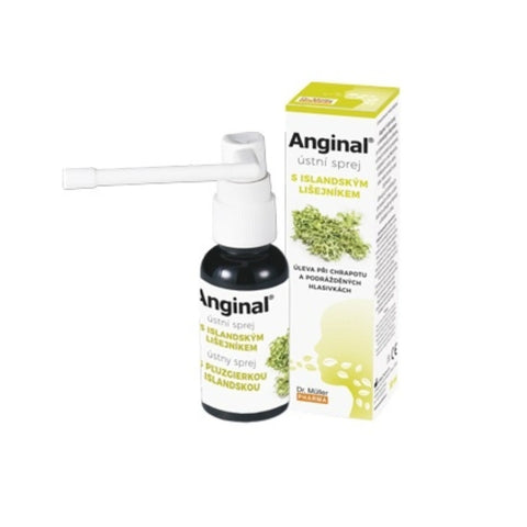 Anginal Iceland Moss Dr Muller Spray