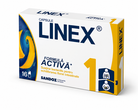 Linex Lek Pharmaceuticals 16 Capsules