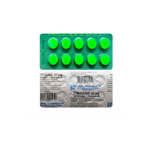 Furacilin 20mg 10 Tablets BP