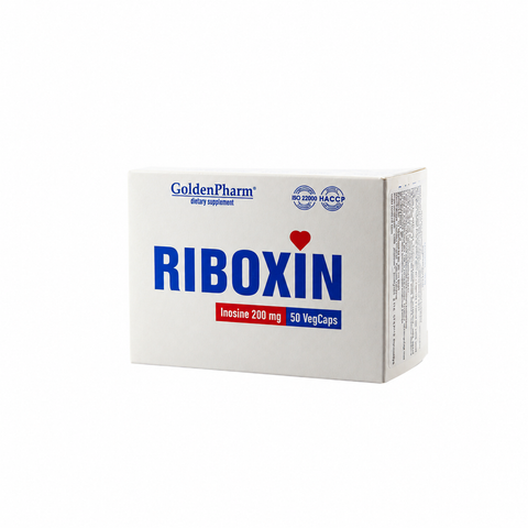 Golden Pharm Riboxin (Inosine) 50 Capsules | Inosine Capsules