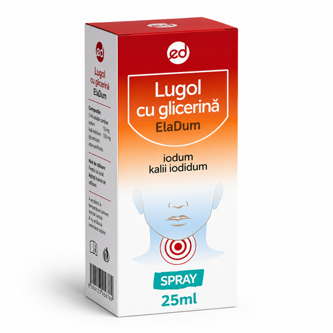 Lugol with Glycerin Spray ElaDum 25ml
