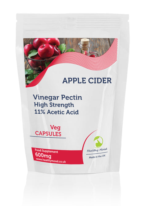 Apple Cider Vinegar 600mg Veg Capsules