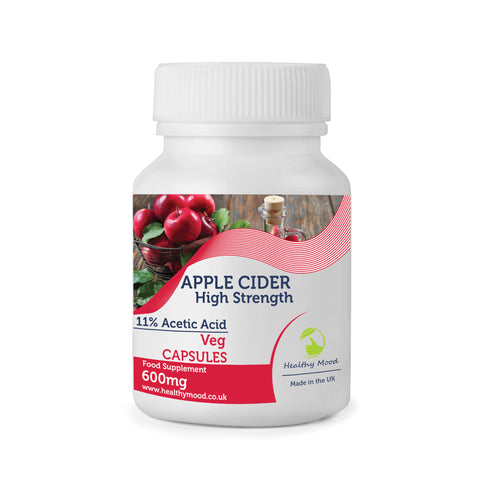 Apple Cider Vinegar 600mg Veg Capsules
