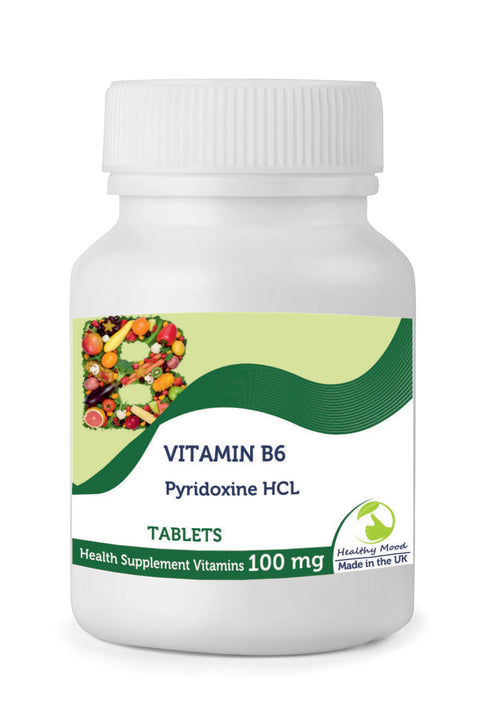 Vitamin B6 100mg Tablets