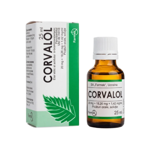 Corvalol pic 25ml (Farmak) 25ml Calm Drops