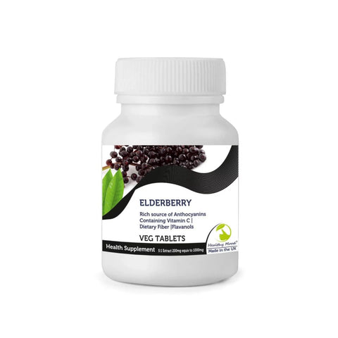 Elderberry Extract 200mg Tablets