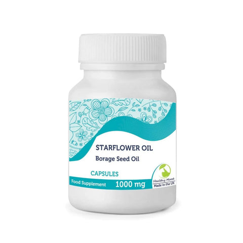 STARFLOWER 1000mg Borage Seed Oil GLA Capsules