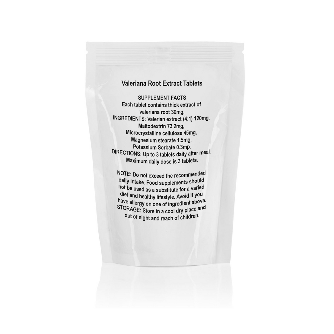 Valeriana Root Extract Tablets – Healthy Mood