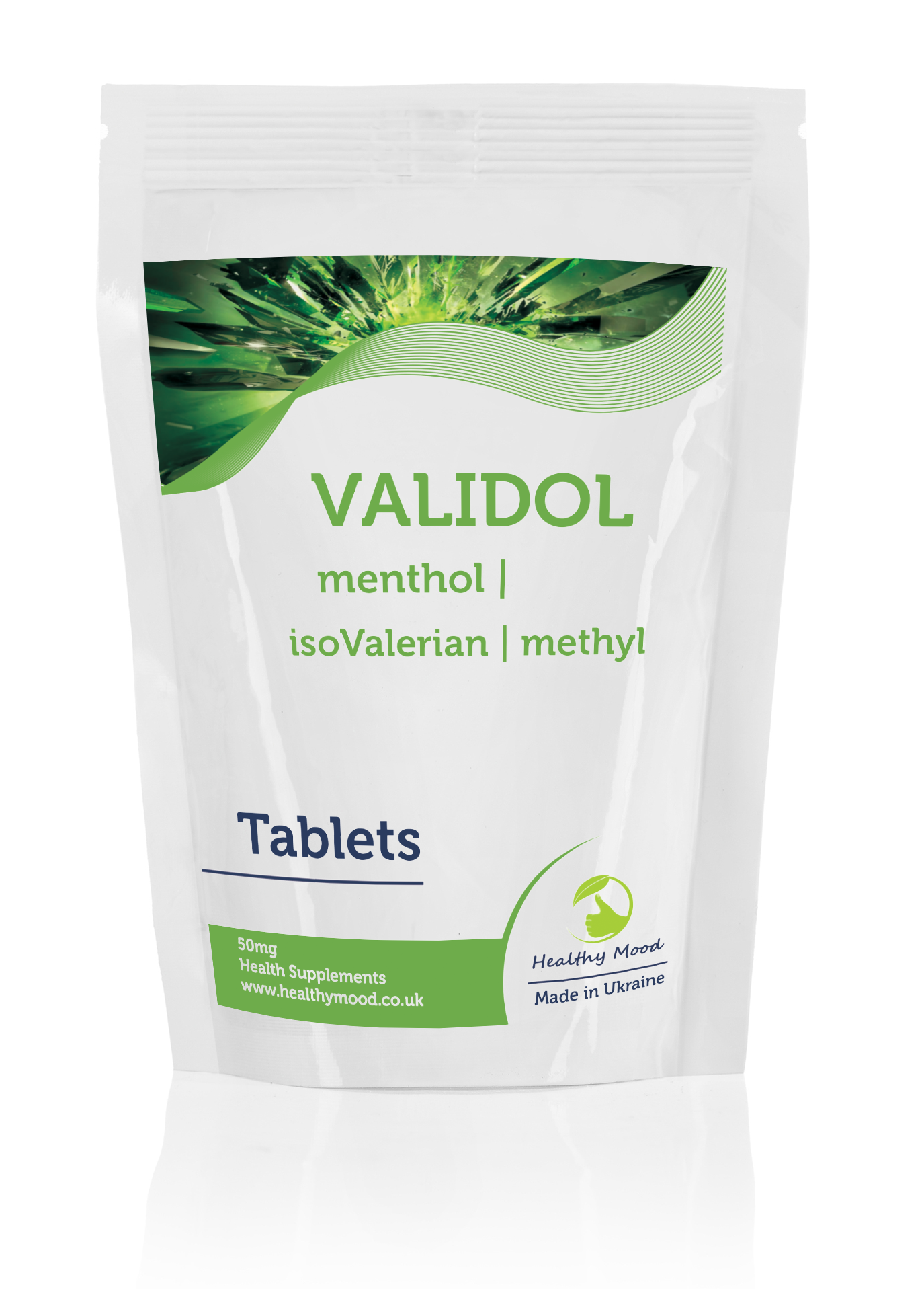 Validol Structure VALIDOL 50mg Tablets Ukraine – Healthy Mood