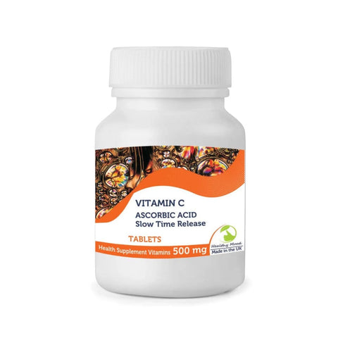 Vitamin C ASCORBIC ACID Slow Time Release Tablets